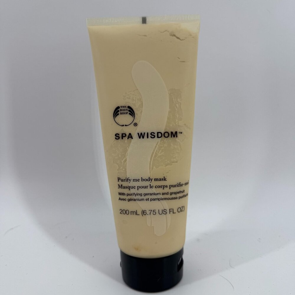 The Body Shop WISDOM Purify Me Body Mask 6.75FL Ounces NEW‎